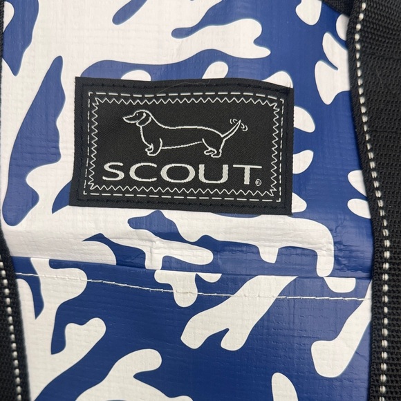 Scout Blue and White Tote Bag - Picture 2 of 6